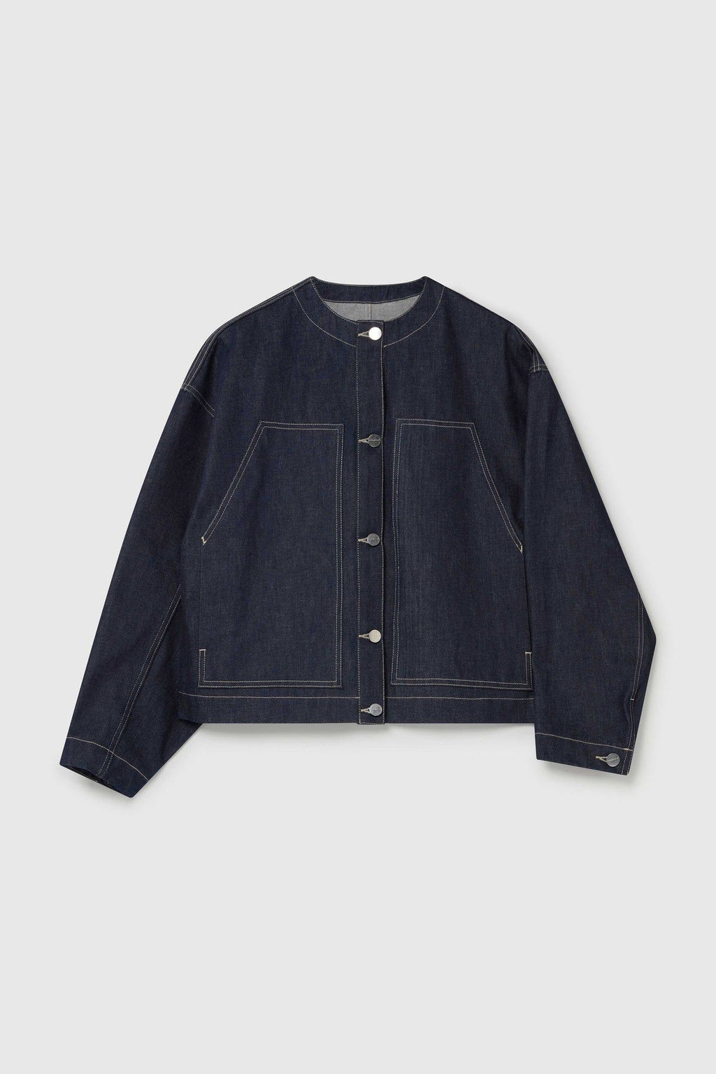 BIEBER BOXY JACKET - Campera Denim Oversize