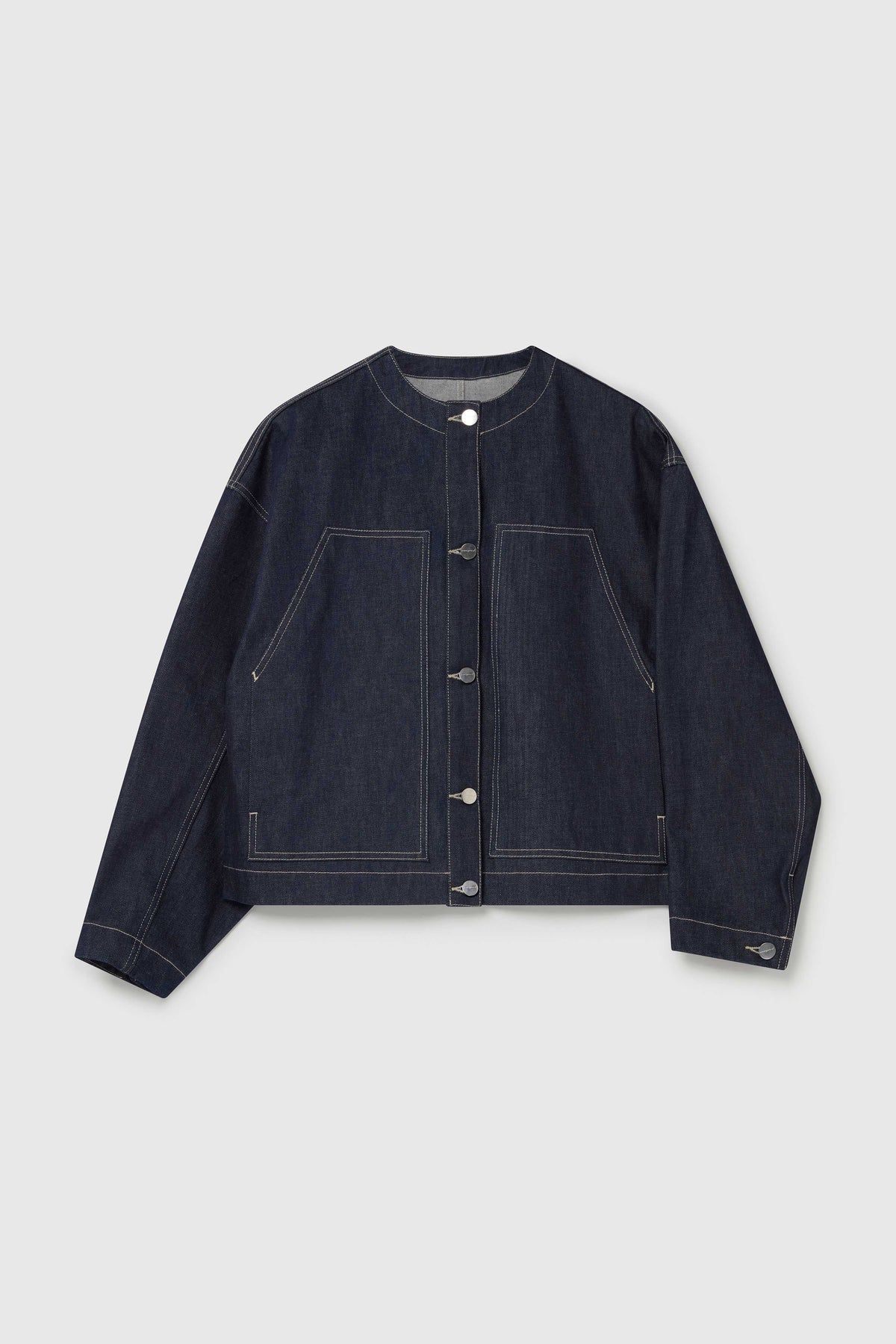 BIEBER BOXY JACKET - Campera Denim Oversize